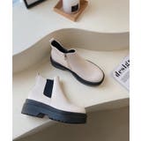 【新色入荷】軽量厚底 サイドゴア ショートブーツ 2808 | Shoes in Closet | 詳細画像10 