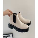 【新色入荷】軽量厚底 サイドゴア ショートブーツ 2808 | Shoes in Closet | 詳細画像11 