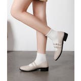 グレーベージュ/スムース | 2WAY ダブルストラップ メリージェーン パンプス  2875 | Shoes in Closet