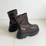 厚底トリプルソール ストレッチ フィット ショートブーツ 2896 | Shoes in Closet | 詳細画像19