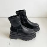 厚底トリプルソール ストレッチ フィット ショートブーツ 2896 | Shoes in Closet | 詳細画像9