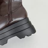 厚底トリプルソール ストレッチ フィット ショートブーツ 2896 | Shoes in Closet | 詳細画像22
