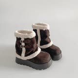 厚底 レッグウォーマーライク カバー ムートンブーツ 441 | Shoes in Closet | 詳細画像15 