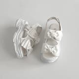 軽量厚底 ボリュームソール ダブルリボン スポーツサンダル 5424 | Shoes in Closet | 詳細画像9 