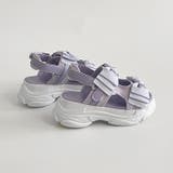 軽量厚底 ボリュームソール ダブルリボン スポーツサンダル 5424 | Shoes in Closet | 詳細画像20 