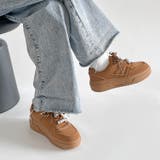厚底 チャーム付 ダブルシューレース コート スニーカー 5434 | Shoes in Closet | 詳細画像3