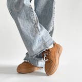 厚底 チャーム付 ダブルシューレース コート スニーカー 5434 | Shoes in Closet | 詳細画像4
