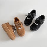 厚底 チャーム付 ダブルシューレース コート スニーカー 5434 | Shoes in Closet | 詳細画像18