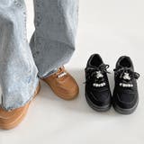 厚底 チャーム付 ダブルシューレース コート スニーカー 5434 | Shoes in Closet | 詳細画像2