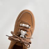 厚底 チャーム付 ダブルシューレース コート スニーカー 5434 | Shoes in Closet | 詳細画像19