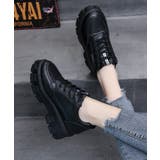 軽量厚底 凹凸ソール シンプル インソール入り スニーカー 55 | Shoes in Closet | 詳細画像8