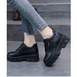 軽量厚底 凹凸ソール シンプル インソール入り スニーカー 55 | Shoes in Closet | 詳細画像7