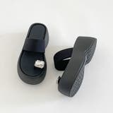  厚底 ボリューム プラットフォーム サムリング トング サンダル 591 | Shoes in Closet | 詳細画像10 