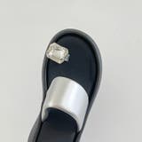  厚底 ボリューム プラットフォーム サムリング トング サンダル 591 | Shoes in Closet | 詳細画像22 