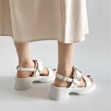 軽量厚底 ビジューバックル ヒール サンダル 5923 | Shoes in Closet | 詳細画像17 