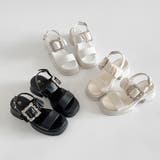 軽量厚底 ビジューバックル ヒール サンダル 5923 | Shoes in Closet | 詳細画像21 