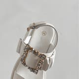 軽量厚底 ビジューバックル ヒール サンダル 5923 | Shoes in Closet | 詳細画像23 