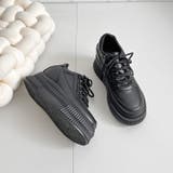 厚底 プラットフォーム インヒール サイドジップ スニーカー5951 | Shoes in Closet | 詳細画像16 