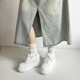 厚底 プラットフォーム インヒール サイドジップ スニーカー5951 | Shoes in Closet | 詳細画像5 