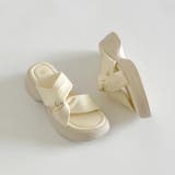 厚底 サイド クロスベルト やわらか ミュール サンダル 5995 | Shoes in Closet | 詳細画像10 