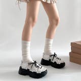 厚底 バルキー スニーカーソール  スポーツサンダル 6357 | Shoes in Closet | 詳細画像12 