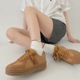 厚底 ジャーマントレーナータイプ スニーカー 6395 | Shoes in Closet | 詳細画像1 