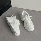 厚底 デザインソール キルティング ボリューム スニーカー 6397 | Shoes in Closet | 詳細画像12 