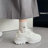 厚底 デザインソール キルティング ボリューム スニーカー 6397 | Shoes in Closet | 詳細画像10 