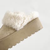 軽量厚底 2WAY ファーベルト付 ボア ムートン サボ スリッポン 6495 | Shoes in Closet | 詳細画像18 