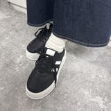 軽量厚底 サイドライン ボリューム コート スニーカー 6523 | Shoes in Closet | 詳細画像3