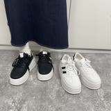 軽量厚底 サイドライン ボリューム コート スニーカー 6523 | Shoes in Closet | 詳細画像2