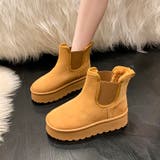 厚底 サイドゴア ムートンブーツ 6854 | Shoes in Closet | 詳細画像11