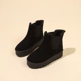 厚底 サイドゴア ムートンブーツ 6854 | Shoes in Closet | 詳細画像5