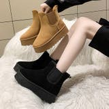 厚底 サイドゴア ムートンブーツ 6854 | Shoes in Closet | 詳細画像1