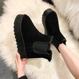 厚底 サイドゴア ムートンブーツ 6854 | Shoes in Closet | 詳細画像4