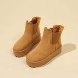 厚底 サイドゴア ムートンブーツ 6854 | Shoes in Closet | 詳細画像13