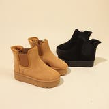 厚底 サイドゴア ムートンブーツ 6854 | Shoes in Closet | 詳細画像16