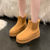 厚底 サイドゴア ムートンブーツ 6854 | Shoes in Closet | 詳細画像10