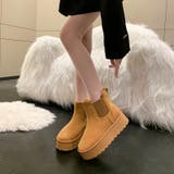 厚底 サイドゴア ムートンブーツ 6854 | Shoes in Closet | 詳細画像9