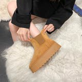 厚底 サイドゴア ムートンブーツ 6854 | Shoes in Closet | 詳細画像7