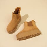 厚底 サイドゴア ムートンブーツ 6854 | Shoes in Closet | 詳細画像14