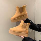 厚底 サイドゴア ムートンブーツ 6854 | Shoes in Closet | 詳細画像12