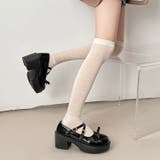 軽量厚底 ヒールアップ 2WAYストラップ リボン メリージェーン 6942 | Shoes in Closet | 詳細画像13