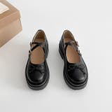 軽量厚底 ダブルソール 2WAYストラップ リボン メリージェーン 6943 | Shoes in Closet | 詳細画像6 