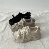 厚底 ダブル リボン シューレース  ボリューム スニーカー 739 | Shoes in Closet | 詳細画像1 