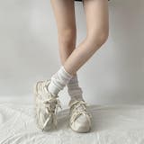 厚底 ダブル リボン シューレース  ボリューム スニーカー 739 | Shoes in Closet | 詳細画像7 