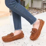 キッズ リボン ふわもこモカシン 7574  | Shoes in Closet | 詳細画像3 