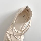 厚底 コードストラップ バックファスナー リボン サンダル 993 | Shoes in Closet | 詳細画像19 