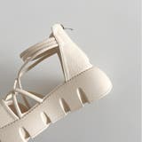 厚底 コードストラップ バックファスナー リボン サンダル 993 | Shoes in Closet | 詳細画像20 