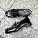 ブラック | スタンダード シンプル コイン ローファー 4158 | Shoes in Closet